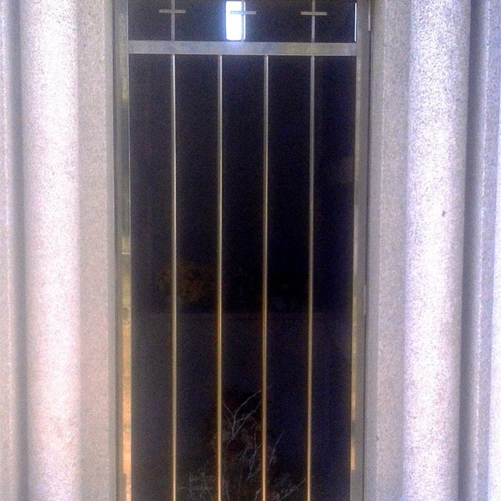 Puertas Cementerio (Trabajos realizados por MAS.INOX)